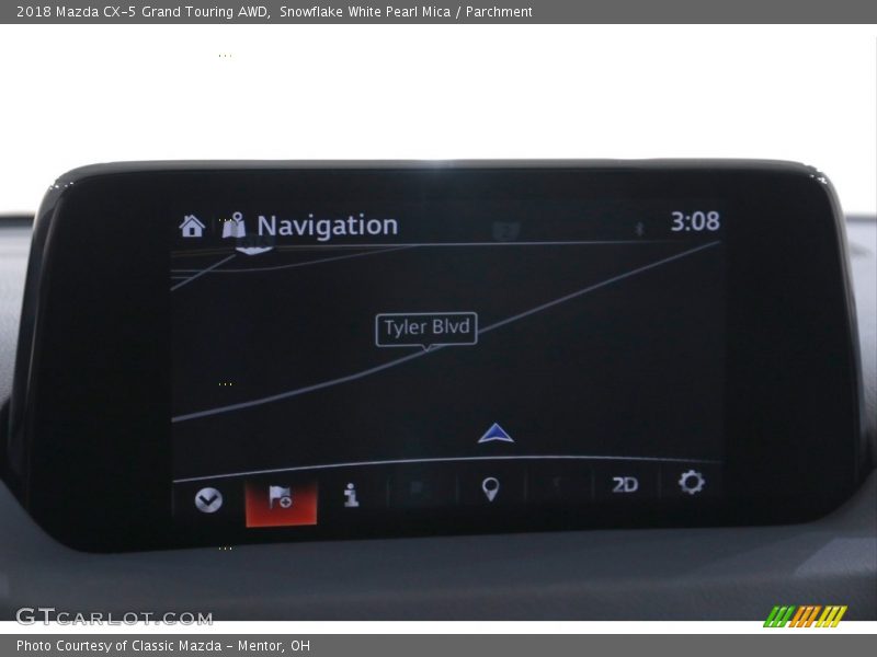Snowflake White Pearl Mica / Parchment 2018 Mazda CX-5 Grand Touring AWD