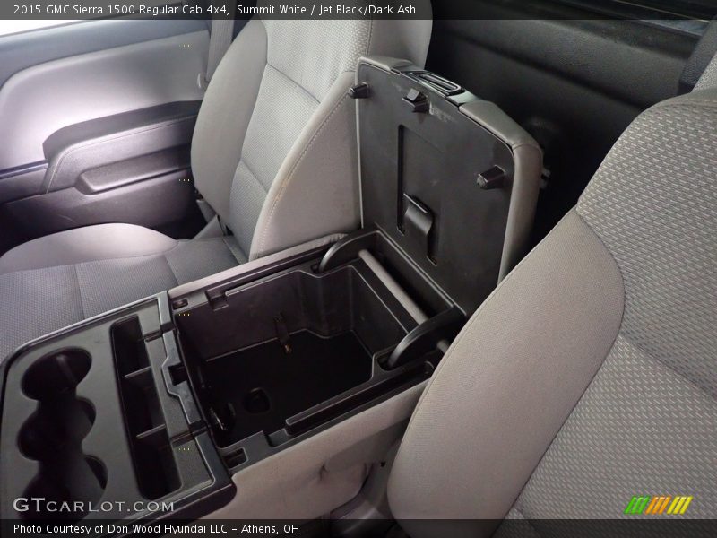 Summit White / Jet Black/Dark Ash 2015 GMC Sierra 1500 Regular Cab 4x4