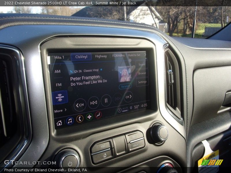 Summit White / Jet Black 2022 Chevrolet Silverado 2500HD LT Crew Cab 4x4