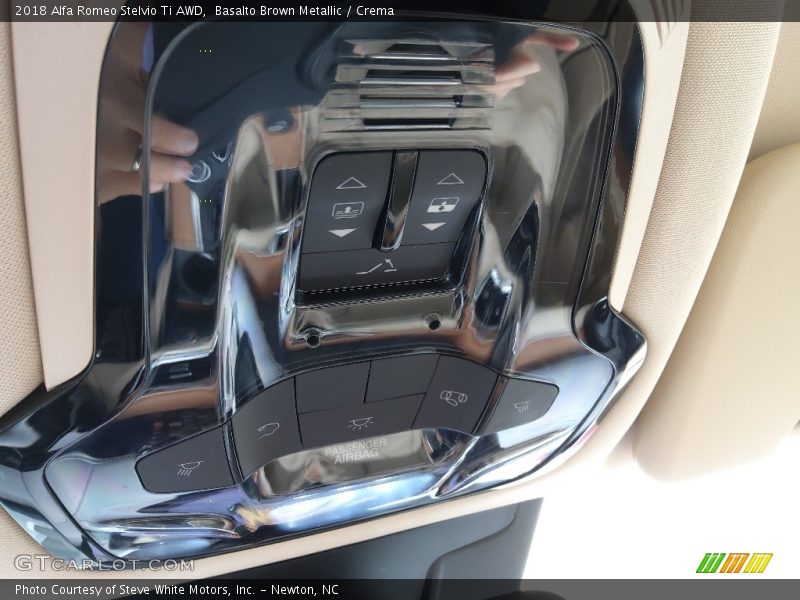 Basalto Brown Metallic / Crema 2018 Alfa Romeo Stelvio Ti AWD