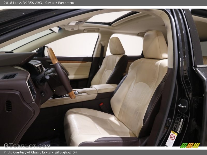 Caviar / Parchment 2018 Lexus RX 350 AWD