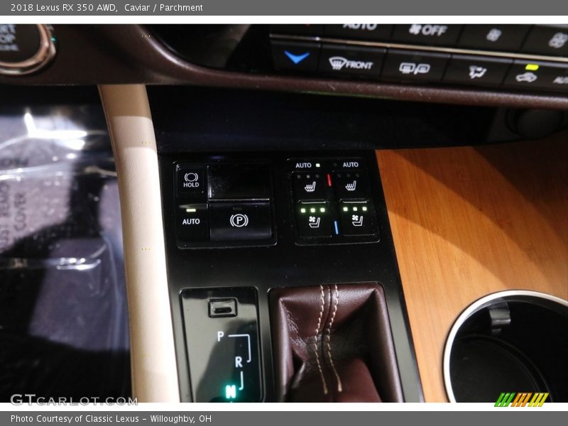 Caviar / Parchment 2018 Lexus RX 350 AWD