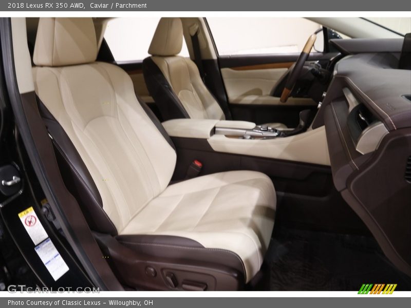 Caviar / Parchment 2018 Lexus RX 350 AWD