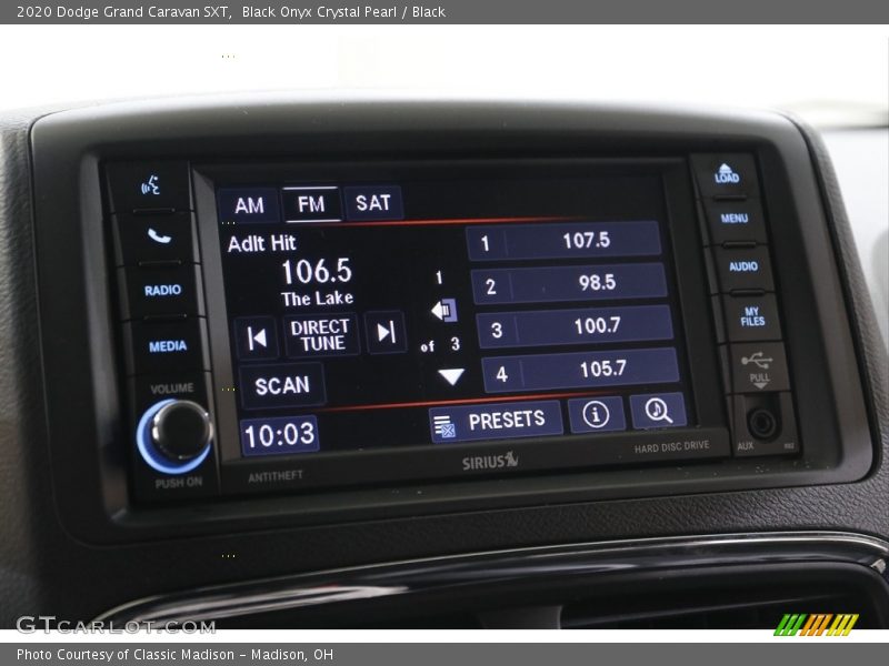 Black Onyx Crystal Pearl / Black 2020 Dodge Grand Caravan SXT
