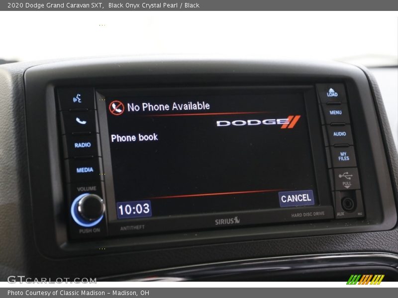 Black Onyx Crystal Pearl / Black 2020 Dodge Grand Caravan SXT