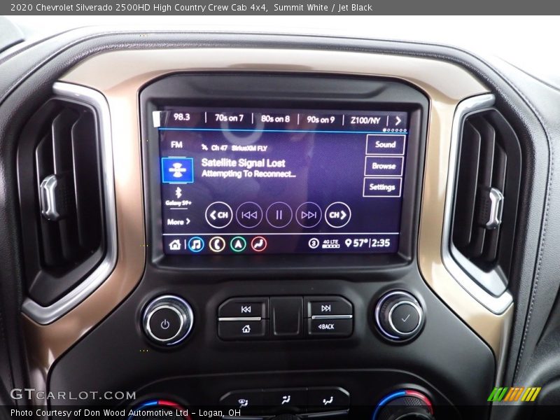 Summit White / Jet Black 2020 Chevrolet Silverado 2500HD High Country Crew Cab 4x4