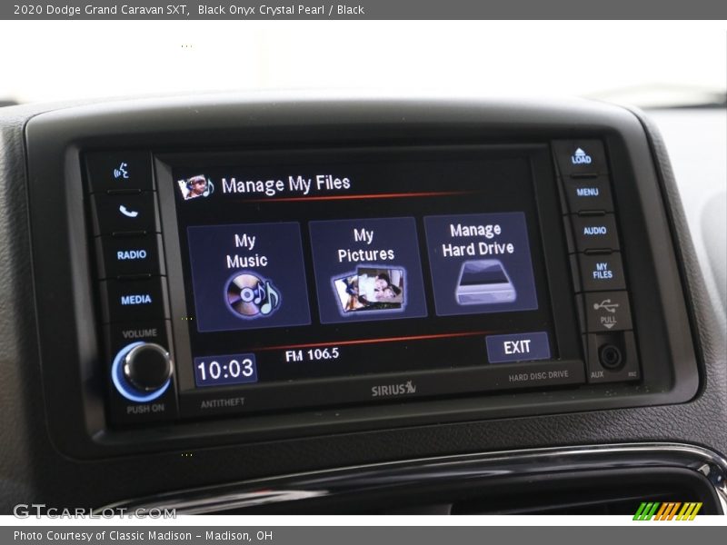 Black Onyx Crystal Pearl / Black 2020 Dodge Grand Caravan SXT