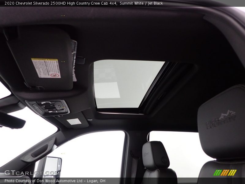 Summit White / Jet Black 2020 Chevrolet Silverado 2500HD High Country Crew Cab 4x4