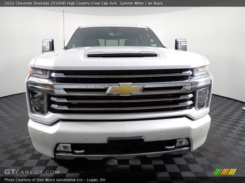 Summit White / Jet Black 2020 Chevrolet Silverado 2500HD High Country Crew Cab 4x4
