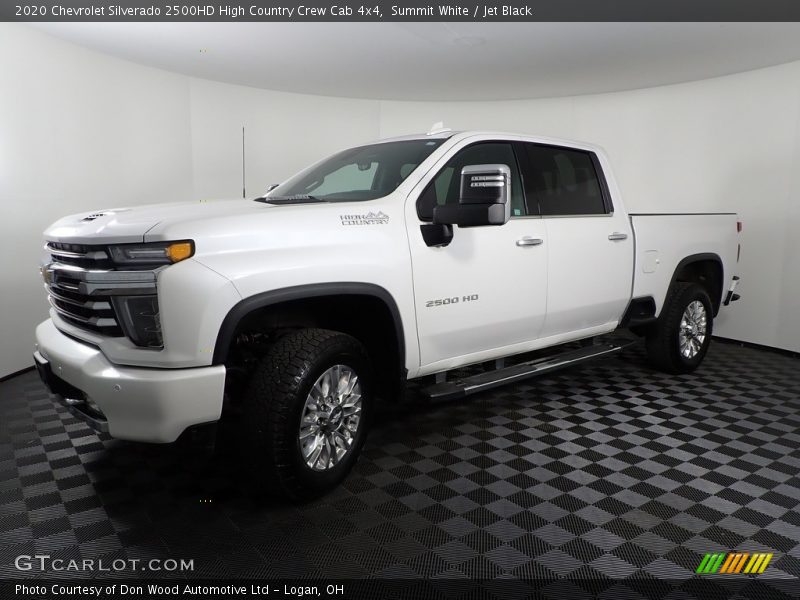 Summit White / Jet Black 2020 Chevrolet Silverado 2500HD High Country Crew Cab 4x4