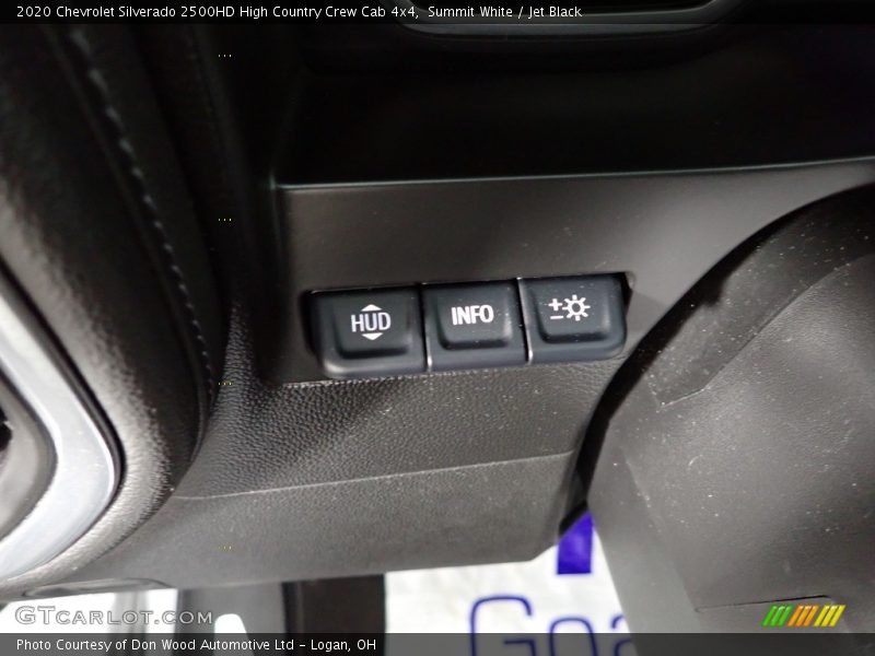 Summit White / Jet Black 2020 Chevrolet Silverado 2500HD High Country Crew Cab 4x4