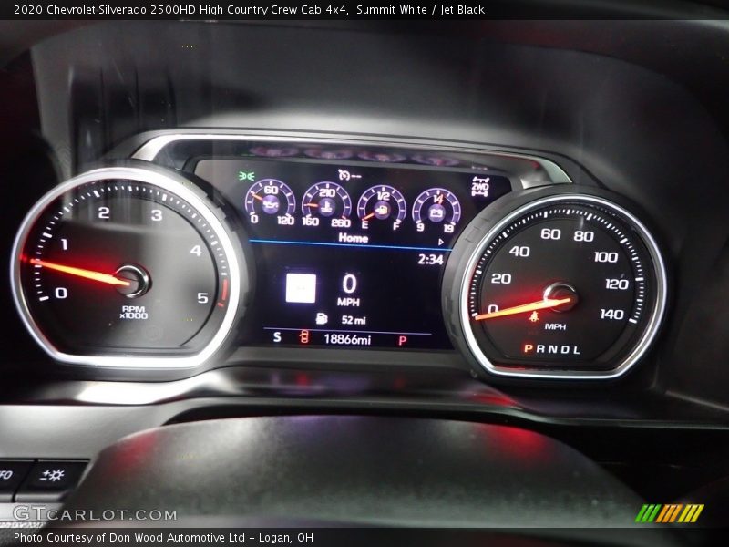 Summit White / Jet Black 2020 Chevrolet Silverado 2500HD High Country Crew Cab 4x4