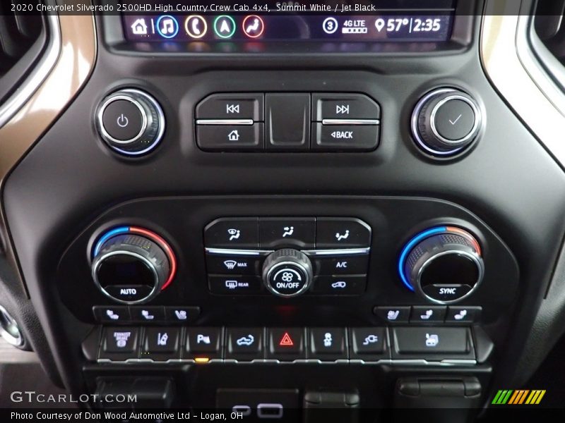 Summit White / Jet Black 2020 Chevrolet Silverado 2500HD High Country Crew Cab 4x4
