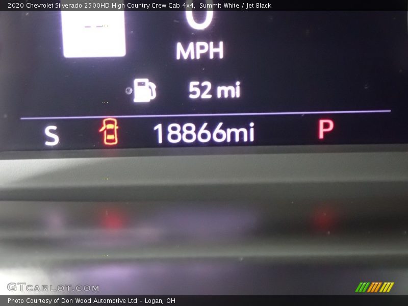 Summit White / Jet Black 2020 Chevrolet Silverado 2500HD High Country Crew Cab 4x4