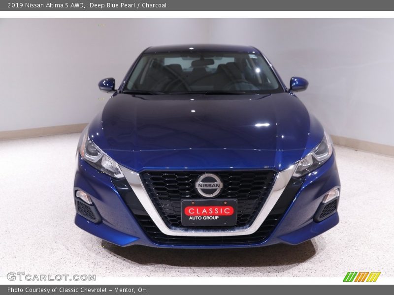 Deep Blue Pearl / Charcoal 2019 Nissan Altima S AWD