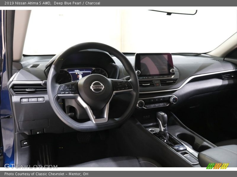 Deep Blue Pearl / Charcoal 2019 Nissan Altima S AWD