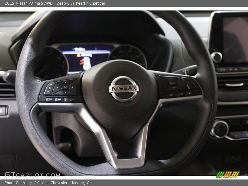 Deep Blue Pearl / Charcoal 2019 Nissan Altima S AWD