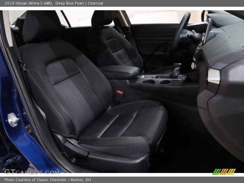 Deep Blue Pearl / Charcoal 2019 Nissan Altima S AWD
