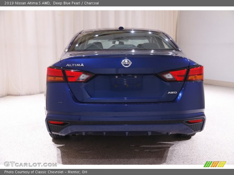 Deep Blue Pearl / Charcoal 2019 Nissan Altima S AWD
