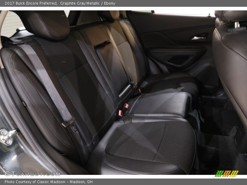 Graphite Gray Metallic / Ebony 2017 Buick Encore Preferred