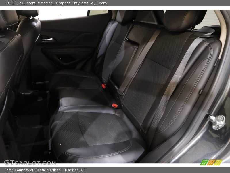 Graphite Gray Metallic / Ebony 2017 Buick Encore Preferred
