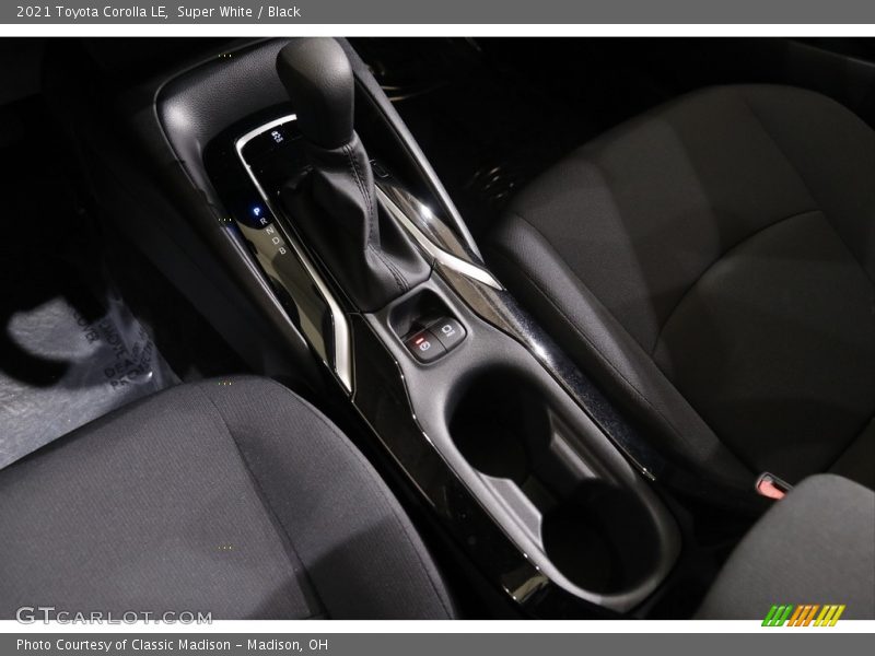 Super White / Black 2021 Toyota Corolla LE