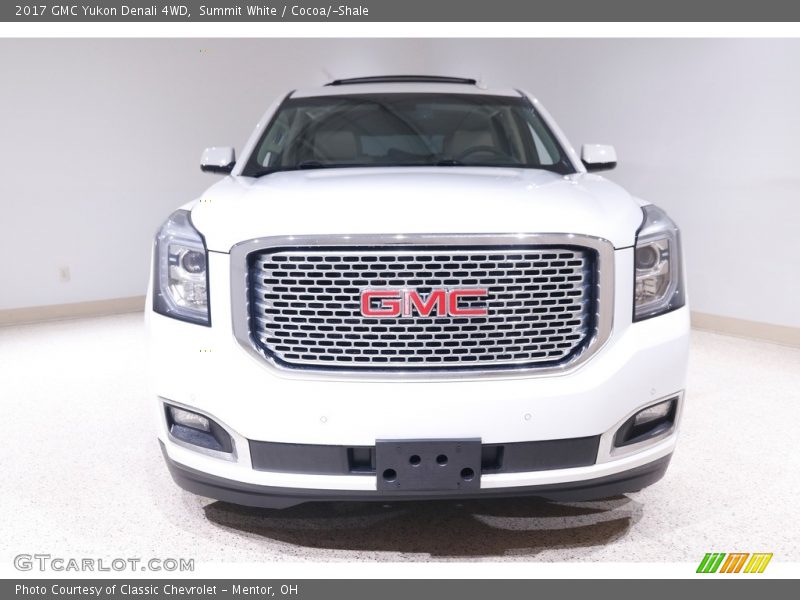 Summit White / Cocoa/­Shale 2017 GMC Yukon Denali 4WD