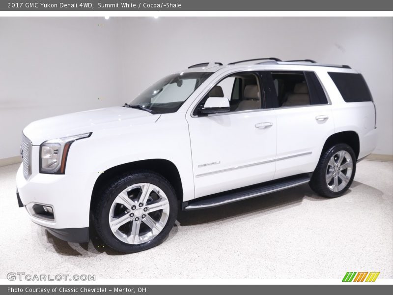 Summit White / Cocoa/­Shale 2017 GMC Yukon Denali 4WD