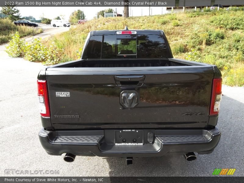 Diamond Black Crystal Pearl / Black 2022 Ram 1500 Big Horn Night Edition Crew Cab 4x4