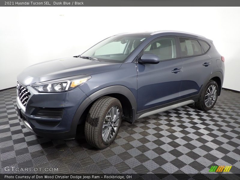 Dusk Blue / Black 2021 Hyundai Tucson SEL