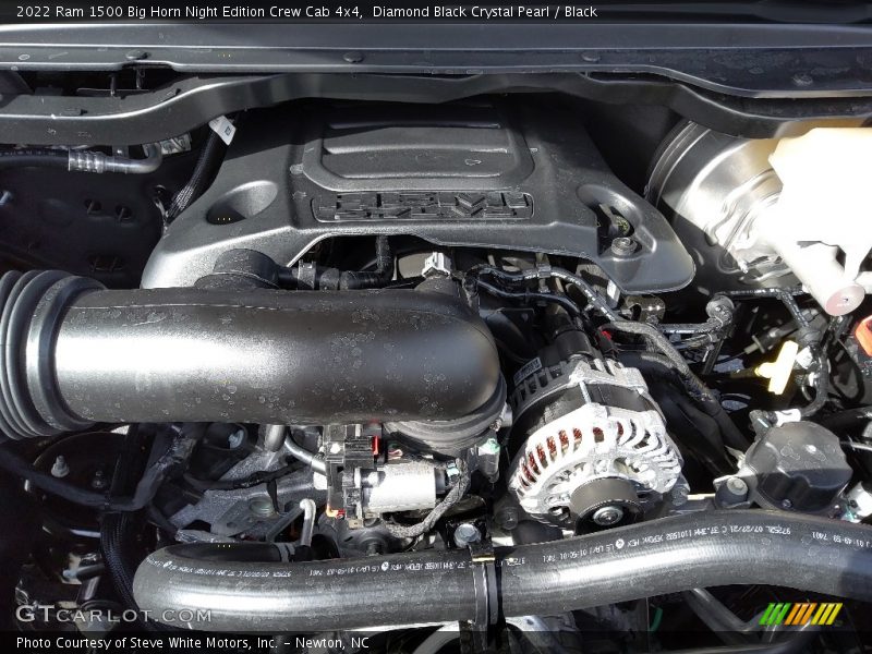Diamond Black Crystal Pearl / Black 2022 Ram 1500 Big Horn Night Edition Crew Cab 4x4