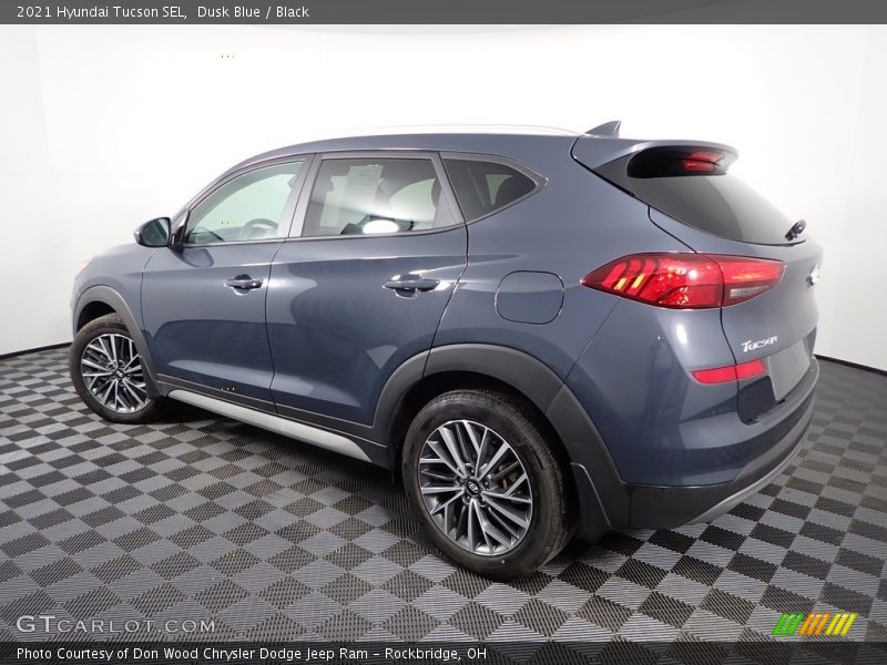 Dusk Blue / Black 2021 Hyundai Tucson SEL