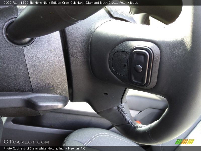Diamond Black Crystal Pearl / Black 2022 Ram 1500 Big Horn Night Edition Crew Cab 4x4