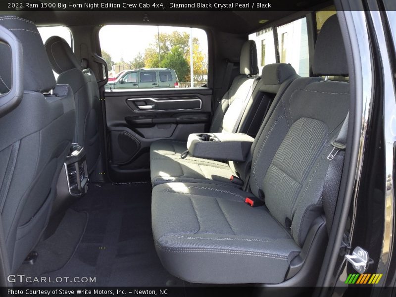 Diamond Black Crystal Pearl / Black 2022 Ram 1500 Big Horn Night Edition Crew Cab 4x4