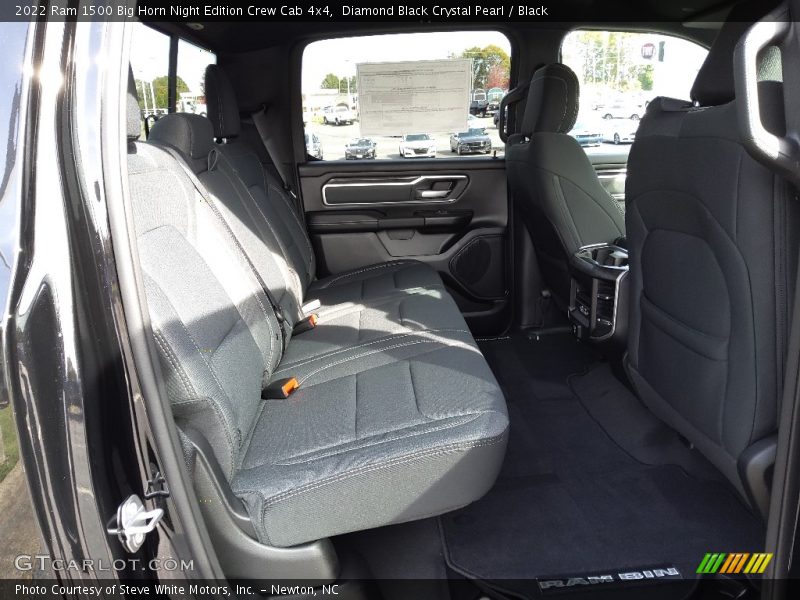 Diamond Black Crystal Pearl / Black 2022 Ram 1500 Big Horn Night Edition Crew Cab 4x4