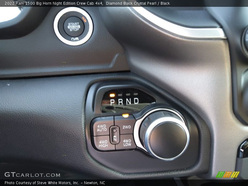 Diamond Black Crystal Pearl / Black 2022 Ram 1500 Big Horn Night Edition Crew Cab 4x4