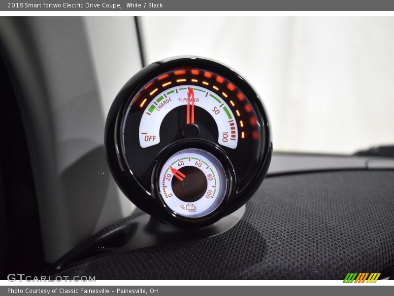 White / Black 2018 Smart fortwo Electric Drive Coupe