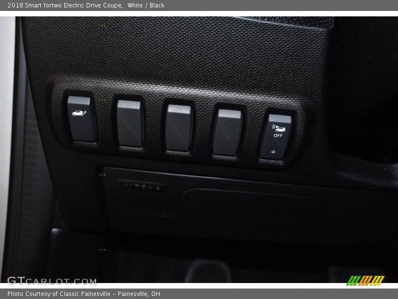 White / Black 2018 Smart fortwo Electric Drive Coupe