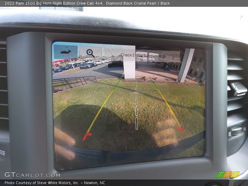 Diamond Black Crystal Pearl / Black 2022 Ram 1500 Big Horn Night Edition Crew Cab 4x4