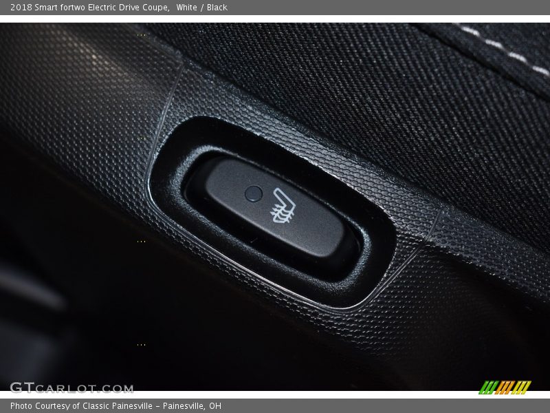 White / Black 2018 Smart fortwo Electric Drive Coupe