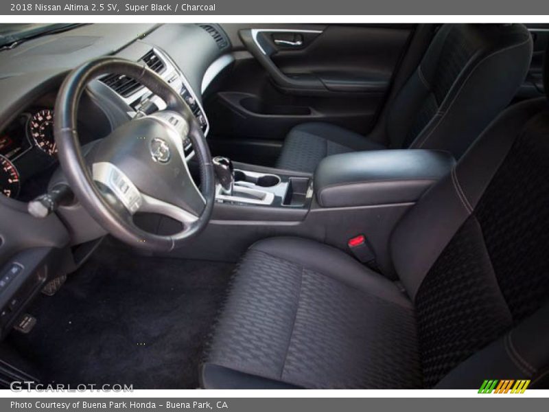 Super Black / Charcoal 2018 Nissan Altima 2.5 SV