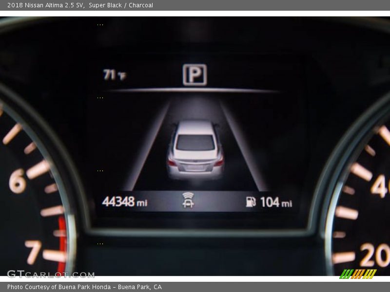 Super Black / Charcoal 2018 Nissan Altima 2.5 SV