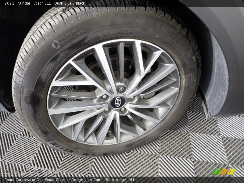 Dusk Blue / Black 2021 Hyundai Tucson SEL