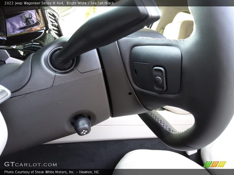 Bright White / Sea Salt/Black 2022 Jeep Wagoneer Series III 4x4