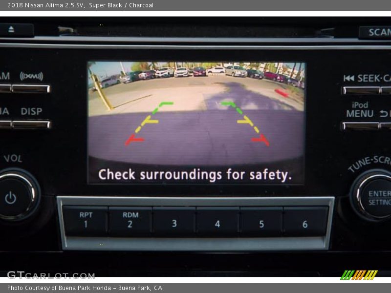 Super Black / Charcoal 2018 Nissan Altima 2.5 SV