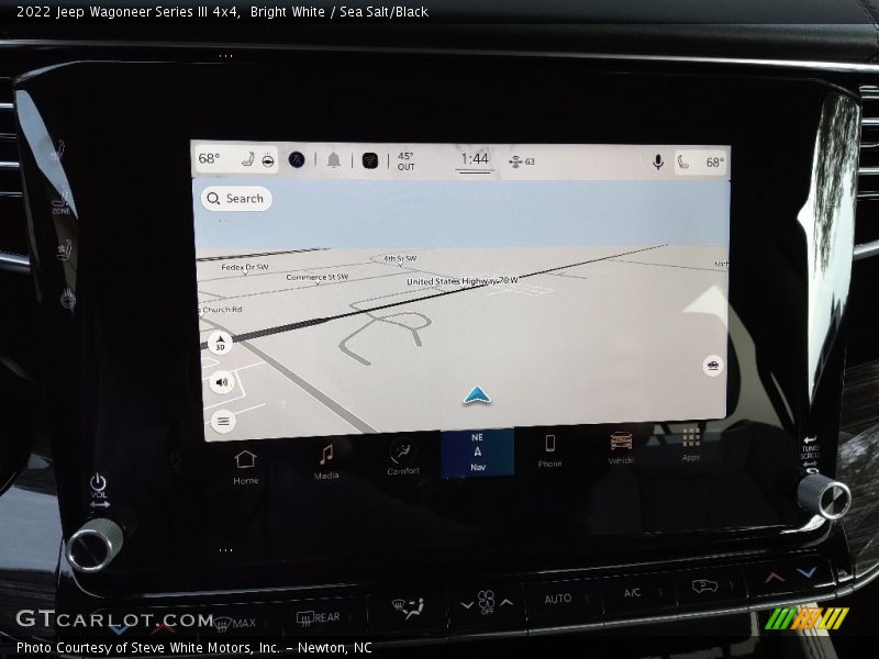 Navigation of 2022 Wagoneer Series III 4x4
