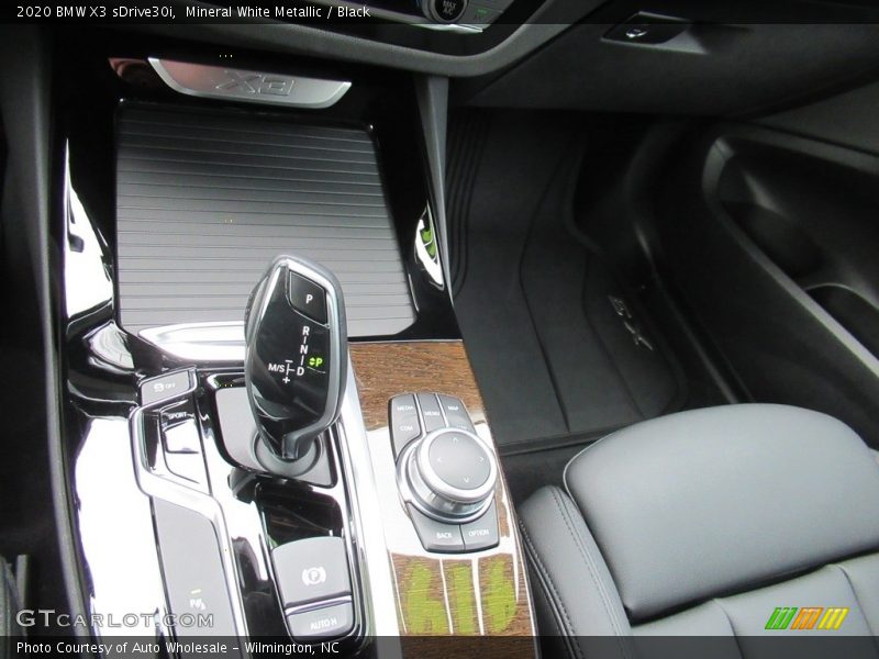 Mineral White Metallic / Black 2020 BMW X3 sDrive30i