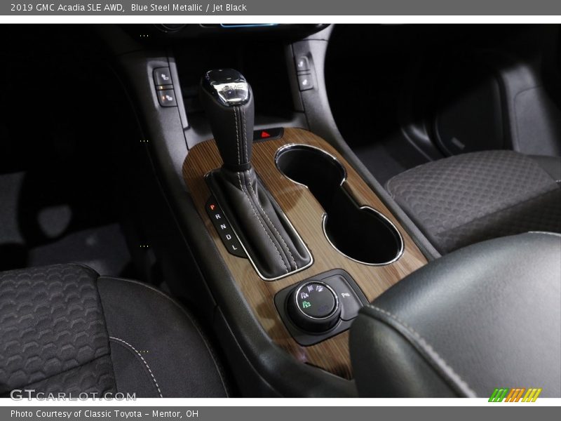 Blue Steel Metallic / Jet Black 2019 GMC Acadia SLE AWD