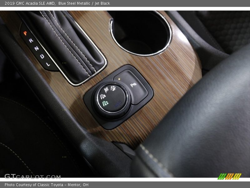 Blue Steel Metallic / Jet Black 2019 GMC Acadia SLE AWD