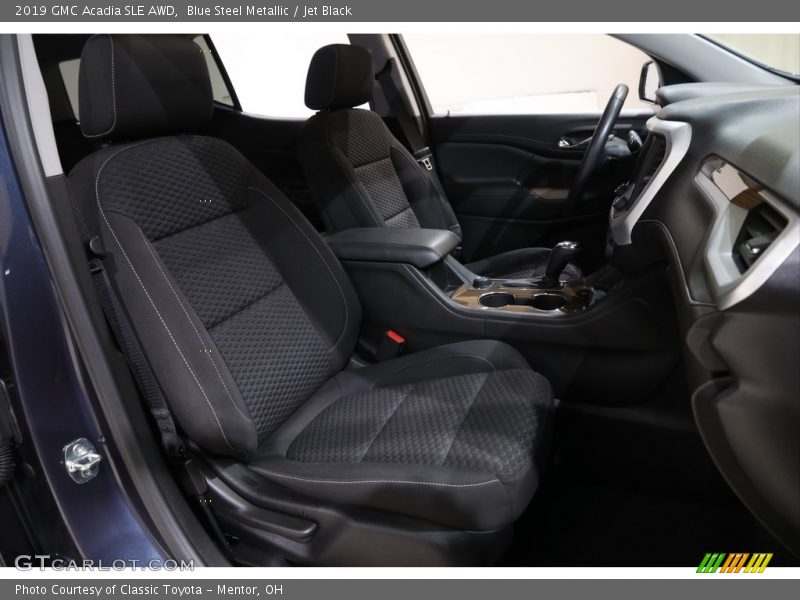 Blue Steel Metallic / Jet Black 2019 GMC Acadia SLE AWD